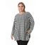 Picture of CURVY GIRL PATTERNED TOP